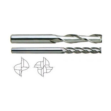 Yg-1 Tool 2 Flute Extra Long Length Tin Coated Carbide 54904TN